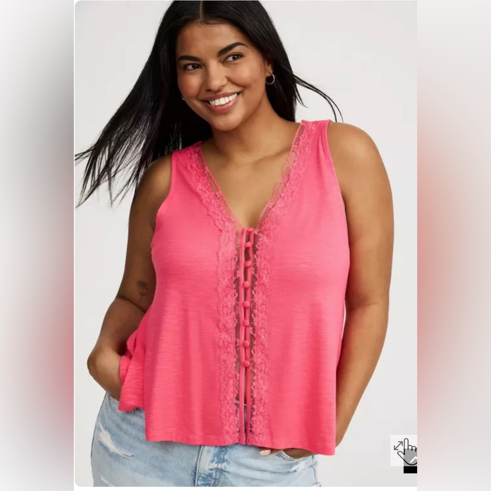 Torrid Fit & Flare Sleeveless Top - EUC